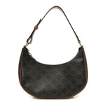 Triomphe Canvas Calfskin Ava Shoulder Bag Tan