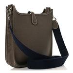 Taurillon Clemence Amazone Evelyne TPM Etoupe Bleu Indigo