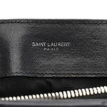Calfskin Y Quilted Monogram Medium Loulou Chain Satchel Storm