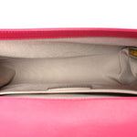 Lambskin Quilted Medium Boy Flap Pink