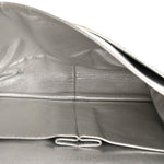 Metallic Lambskin Quilted 2.55 Reissue 227 Flap Silver