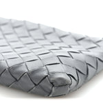 Nappa Intrecciato Small Zip Pouch Thunder