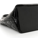 Patent Medallion Tote Black