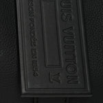Grained Calfskin Aerogram City Keepall Black