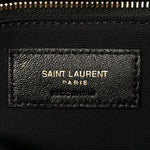 Grained Lambskin Monogram Large Niki Chain Satchel Dark Cork