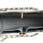 Caviar Quilted Shopping Tote Light Green