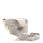 Oblique Mens Saddle Bag Grey