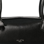 Shiny Goatskin Small Le Teckel Bag Black