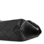 Aged Calfskin Quilted 2.55 Reissue 225 Flap Black