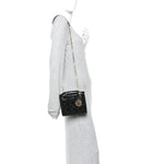Patent Cannage Mini Lady Dior Black