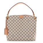 Damier Azur Graceful PM Rose Ballerine