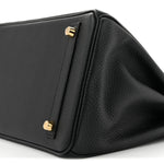 Togo Matte Alligator Birkin Touch 30 Black
