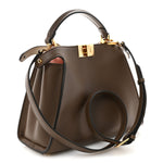 Vitello Tahiti Burro Bi-Color Medium Peekaboo Iconic Essentially Satchel Maya Camelia Confetto