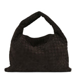 Suede Intrecciato Small Hop Fondant