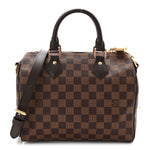 Damier Ebene Speedy Bandouliere 25
