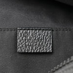 Nylon Monogram Fanny Pack Belt Bag Black
