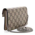 GG Supreme Monogram Super Mini Dionysus Shoulder Bag Taupe
