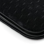 Suede All-Over Monogram Small Le Monogramme Satchel Black