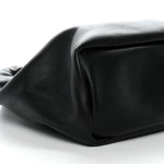 Mellow Nappa Small Monochrome Squeeze Bag Black