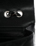 Caviar Quilted Jumbo Single Flap Black