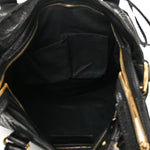 Agneau Giant 12 Gold Hardware Velo Black
