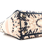 Canvas Embroidered Medium Tie And Dior Lady D-Lite Multicolor