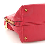 Goatskin Madras Top Handle Bag Fragola