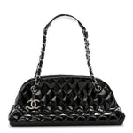 Patent Quilted Medium Just Mademoiselle Black