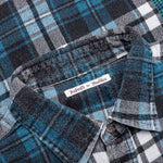 7 Cuts Wide Flannel Shirt - Assorted