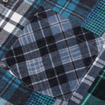 7 Cuts Wide Flannel Shirt - Assorted