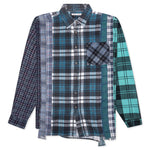 7 Cuts Wide Flannel Shirt - Assorted