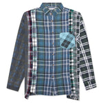 7 Cuts Wide Flannel Shirt - Assorted