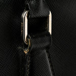 Saffiano Travel Briefcase Black