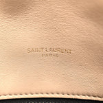 Lambskin Quilted Toy Loulou Puffer Monogram Chain Satchel Dark Beige