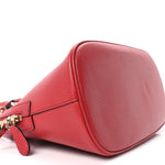 Dollar Calfskin Small GG Charm Dome Bag Red
