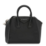 Sugar Goatskin Mini Antigona Black