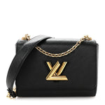 Epi Twist Shoulder Bag MM  Black
