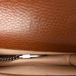 New Denim GG Monogram Dollar Calfskin Enamel Super Mini Dionysus Shoulder Bag Blue Tea Cuir Epilog Electric Blue