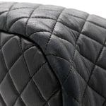 Calfskin Quilted Small Urban Spirit Backpack Black