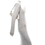 Nappa Vertical Matelasse Small Maxi Horsebit Chain Shoulder Bag Great White