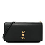 Calfskin Monogram Cassandre Phone Holder With Strap Black