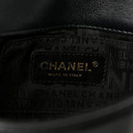 Lambskin Quilted Mini Chocolate Bar Flap Black