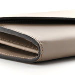 Vitello King Cruise FF Diamonds Continental Envelope Wallet On Chain Truffle Dove