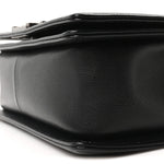 Caviar Quilted Medium Boy Flap Black