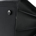Grained Calfskin Large Sac de Jour Carryall Black