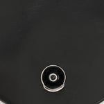 Calfskin Y Quilted Monogram Monochrome Small Loulou Chain Satchel Black