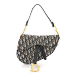 Oblique Saddle Bag Blue