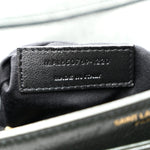 Lambskin Quilted Mini Becky Chain Bag Vert Fonce