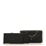 Empreinte Pochette Felicie Chain Wallet Black