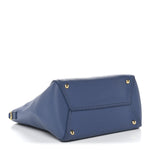 Calfskin Tote Blue